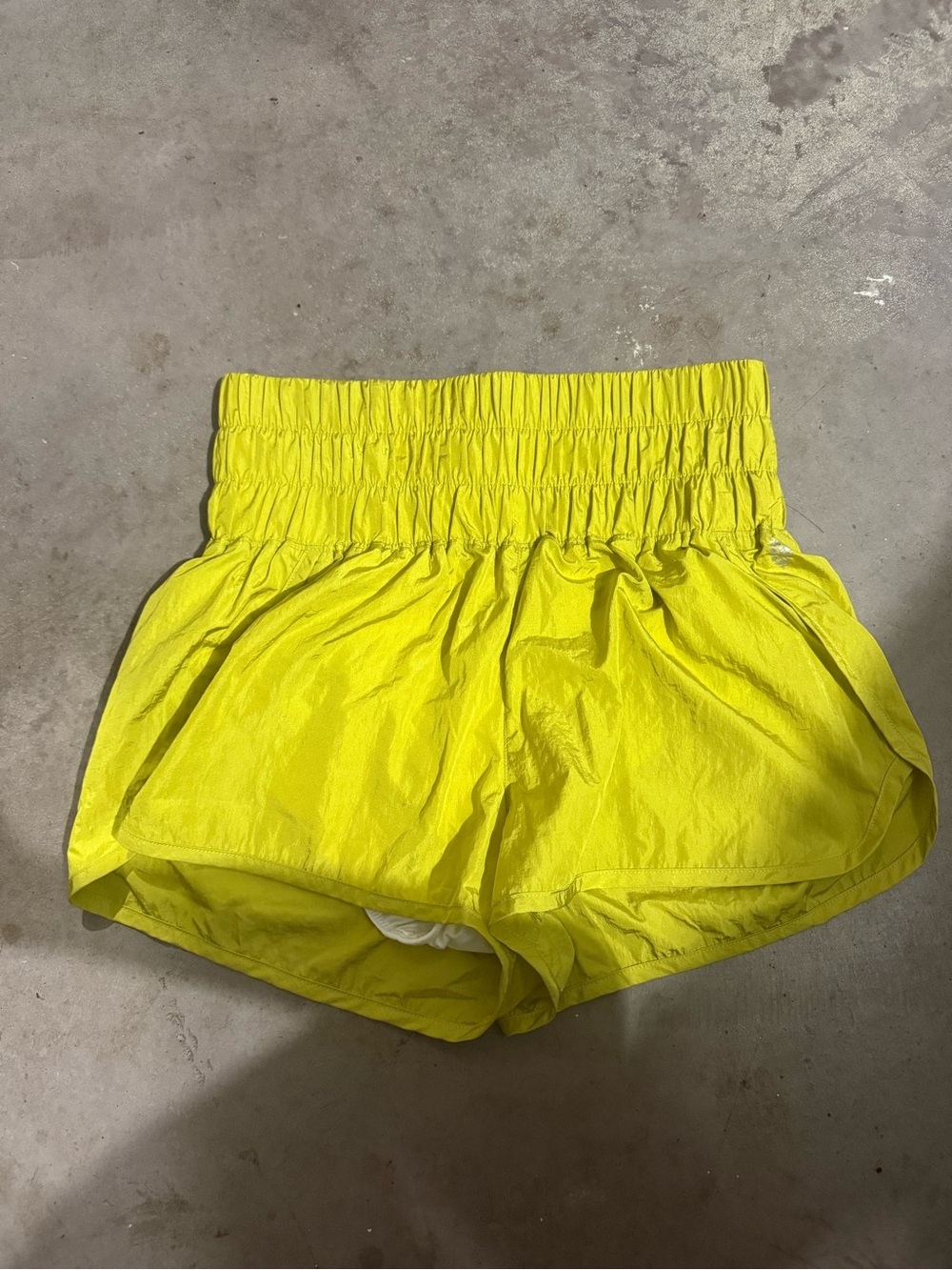 FP Movement Chartreuse Women’s Running Shorts